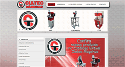 Desktop Screenshot of ciatecmaquinas.com.br